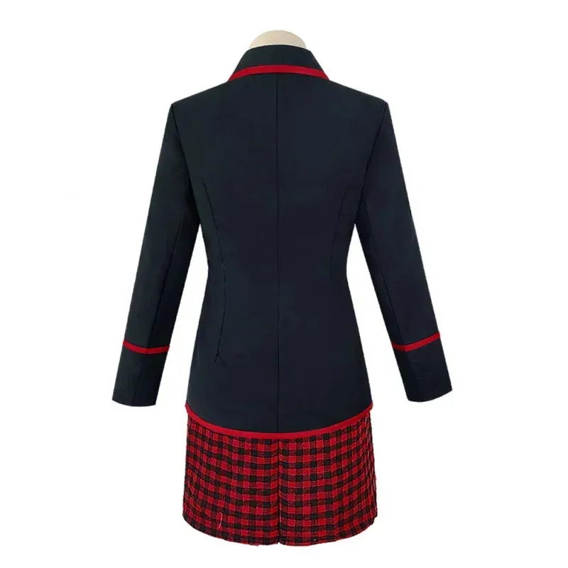 곰의 쓰레기 여자 우산 아카데미 번호 5 애니메이션 코스프레 의상 남자 할로윈 드레스 대학 의류 2025 새로운