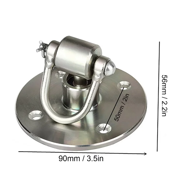 Punching Bag Mount Hanger Wide Compatible  Boxing Bag Mount Bracket Iron Swivel Easy Installation Ceiling for Home