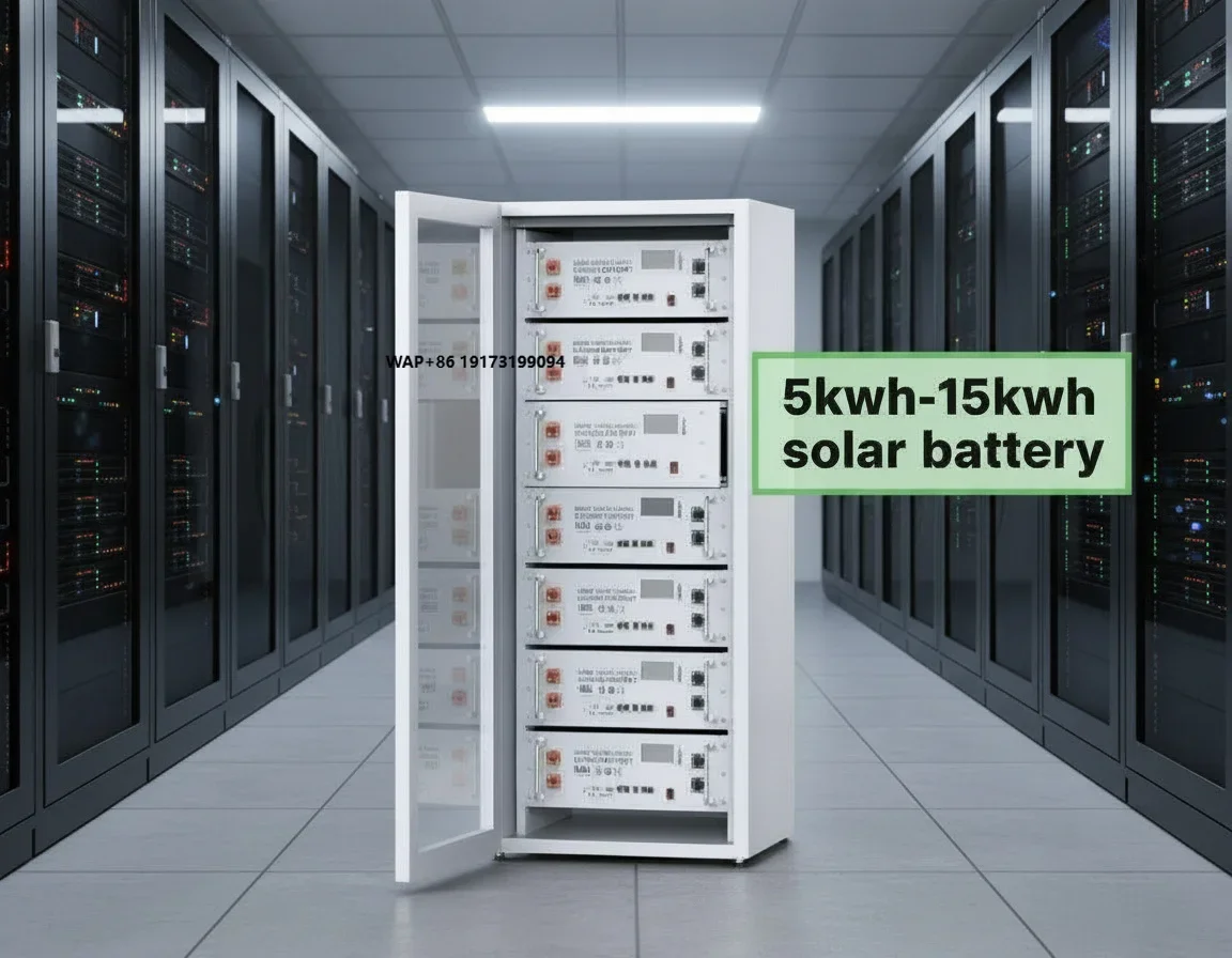 51.2V 100Ah 200Ah 280Ah 314Ah LiFePO4 Expandable Rack Mount Lithium Battery for Home Use in Hot Sale