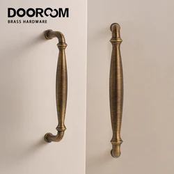 Dooroom Brass High Quality Furniture Handles Home Handshake Wardrobe Dresser Cupboard Cabinet Drawer Kitchen Accessories Pulls