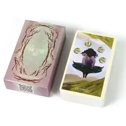 10.3*6 cm Yıldız Arayan Tarot Güverte 78 Adet Tarot Kartları Yeni Başlayanlar için Rider-waite Tarot Sistemi Cep Boyutu