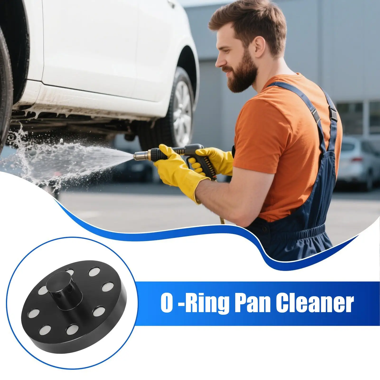 Chassis Cleaner Flusher Undercarriage Flusher Quick Connect Vehicle Chassis Wash Kit For Pressure Washer Garden Hose Truck SUV