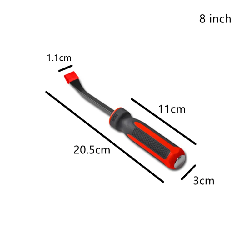 8-24inch Multi-Function Long Tire Crowbar 30° Tire Replacement Tool Car Tire Crowbar CV-R For Mintiml