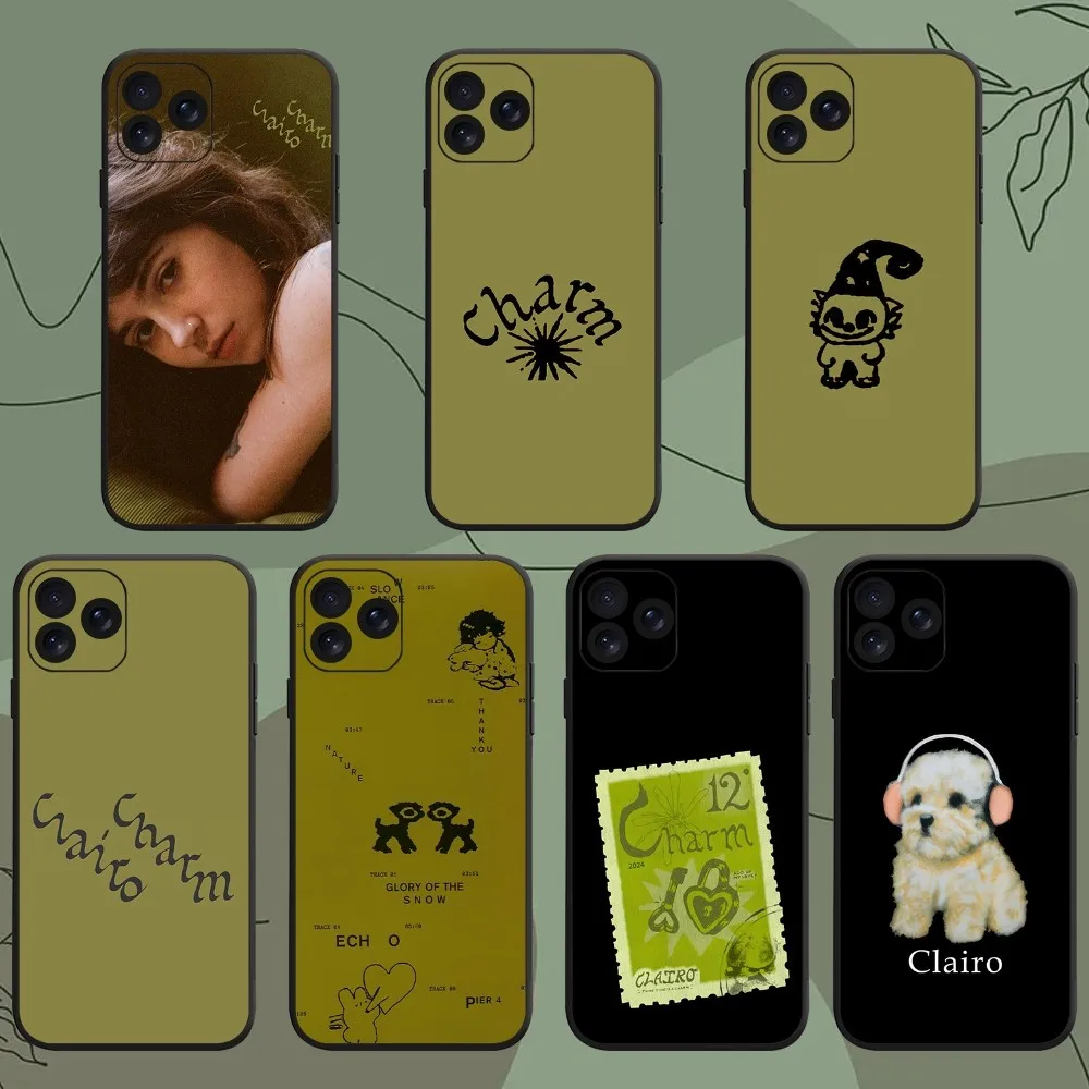

Singer Clairo Charm Phone Case For iPhone 8 15 11 Mini Xr XS 14 13 12 X Pro Max Plus Shell