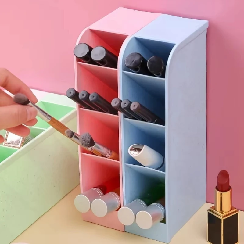 

Многофункциональный многослойный держатель для ручек, прозрачная подставка для ручек, косметическая подставка для хранения кистей для офиса, школы, домашнего стола, принадлежности