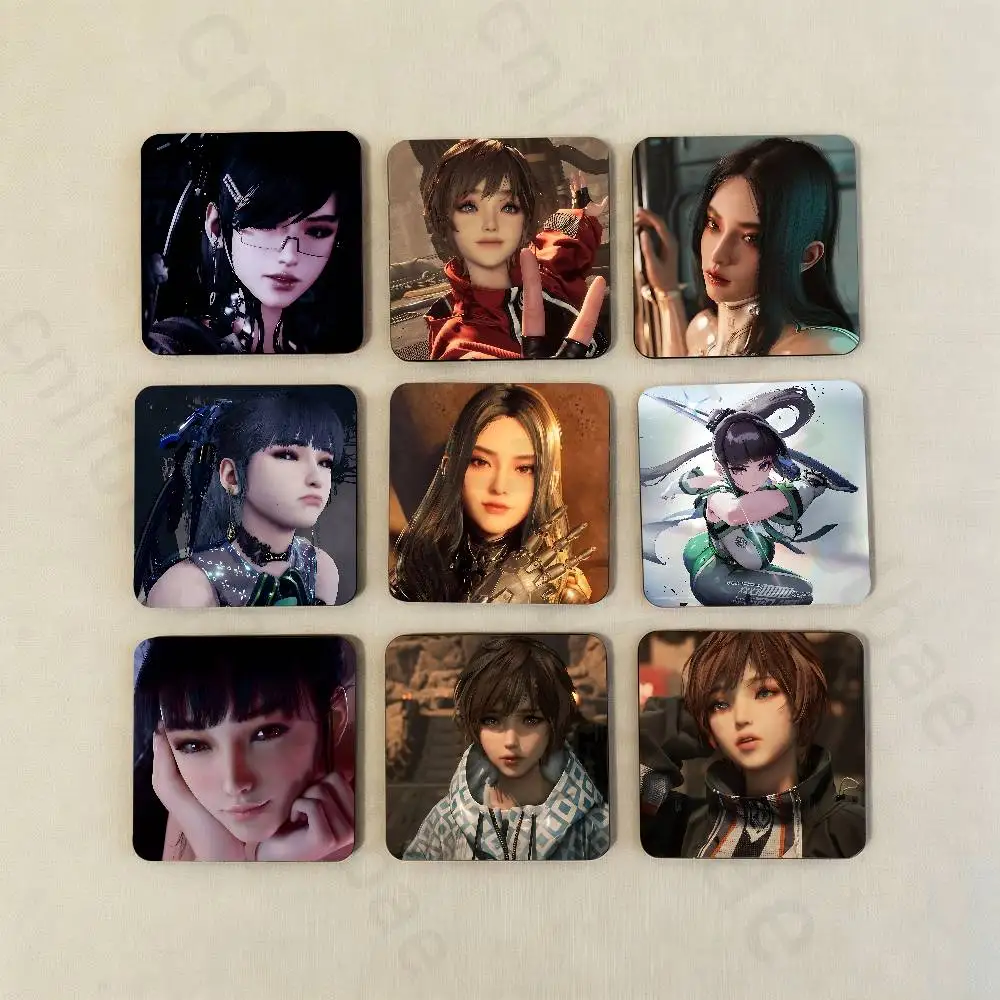 

Game S-Stellar Blade Fridge Magnet Personalized Magnetic Durable Plastic Square Picture Surface Fridge Magnets