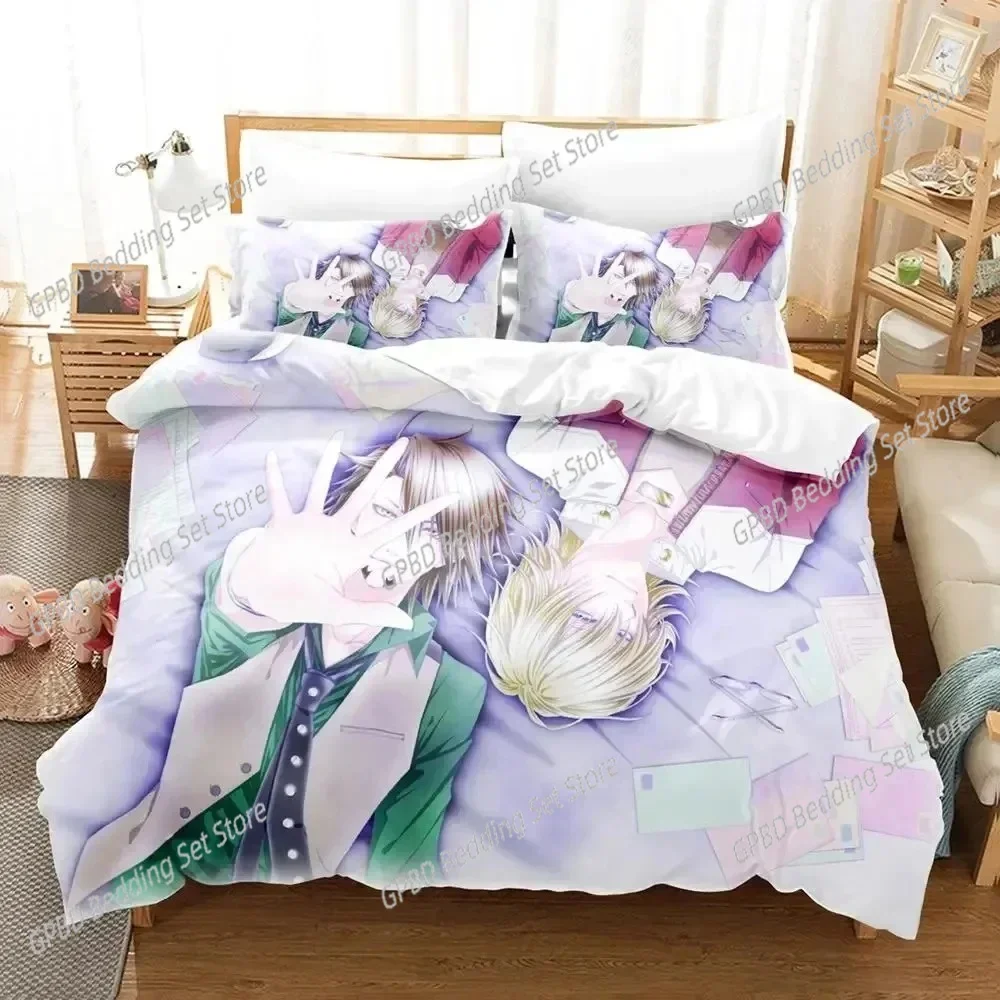 

Anime Tiger & Bunny Comfortable Duvet Quilt Cover Pillowcase Bedding Set Children Bedroom Decoration Home Textile