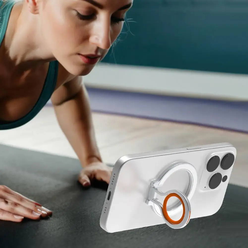 

Для Magsafe Магнитная силиконовая резина 1 шт. Ультралегкая и ультратонкая сильная присоска, вращающаяся на 360 градусов ° Наклейки на стену