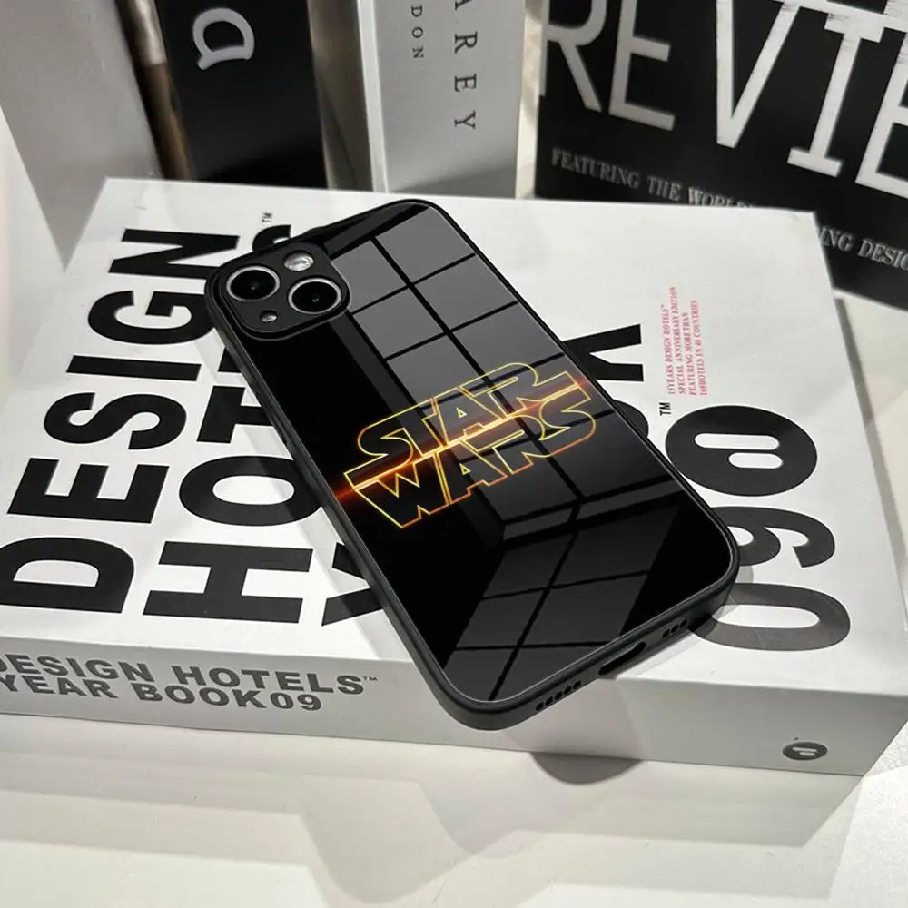 HD Luxury Stars W-Wars Case for iPhone 17 Pro Max 13 Pro 16 11 XR 15 Plus XS 14 12 X Air Back Phone Cover Glass phone case - view 5