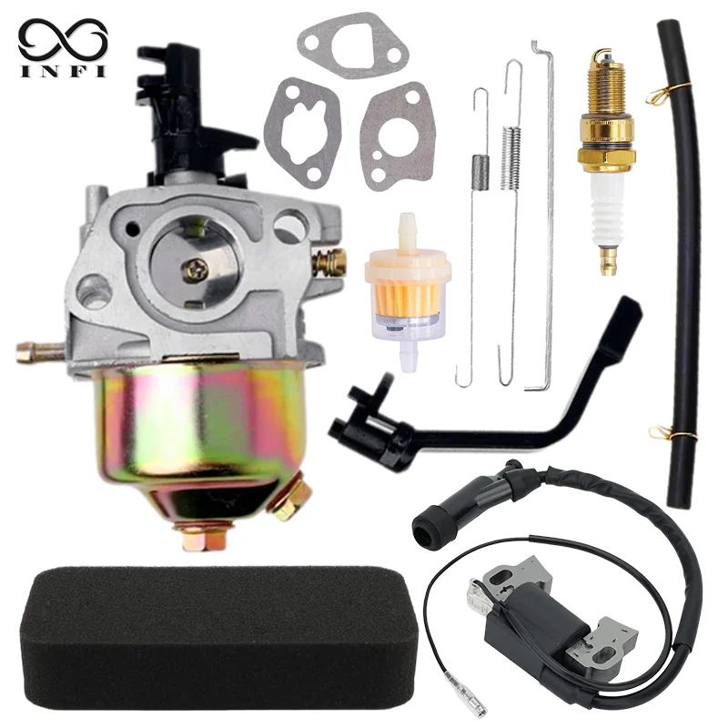 All-in-One Carburetor Kit for UST GG2300, GG3500, GG4200 & Generac GP3250, GP3300 & Honda GX Generators, Fits 2300W to 4200W