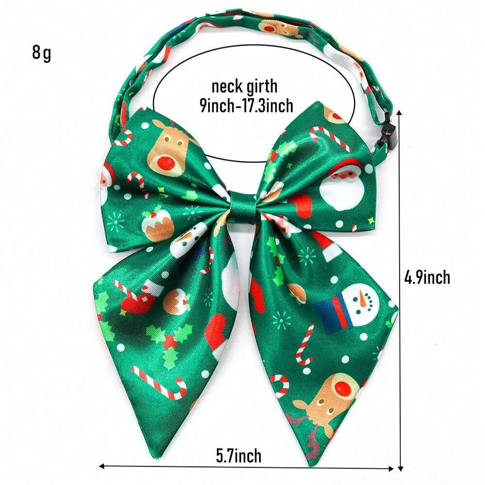 1 قطعة ربطات القوس فيونكة الكلب لحفلة عيد الميلاد قابل للتعديل الكلب بووتيس مستلزمات الحيوانات الأليفة الياقات للكلاب والقطط الشتاء مستلزمات تهذيب الحيوانات الأليفة