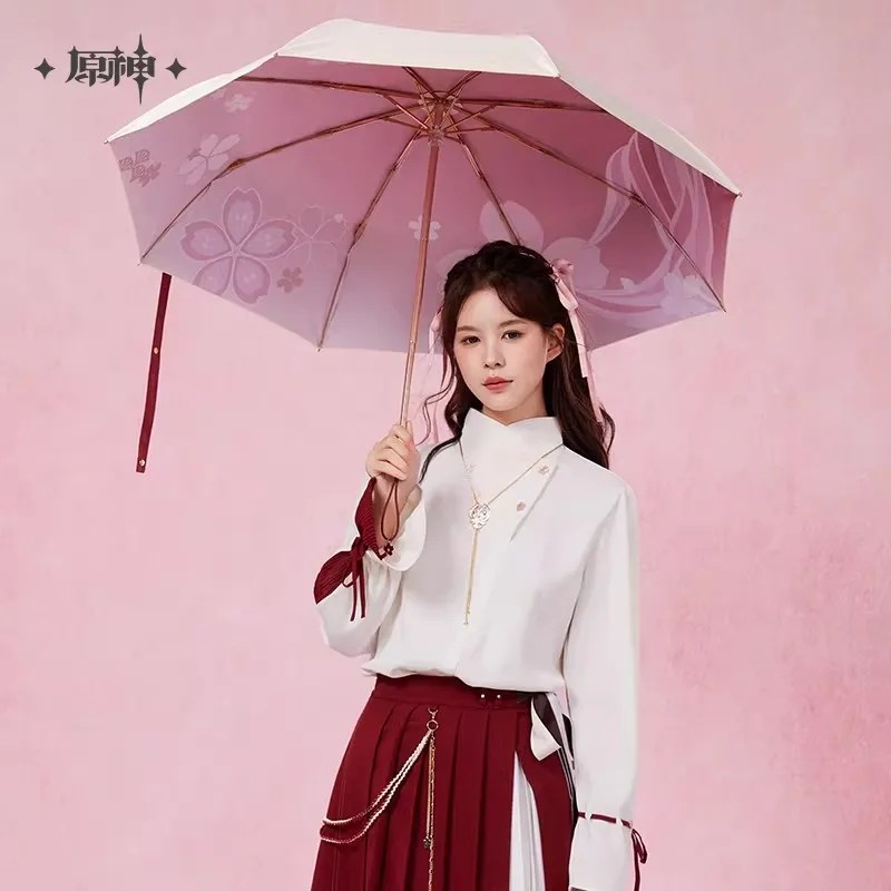 

Umbrella Genshin Impact Original Yae Miko Theme Impression Series Folding Umbrella Cosplay Gift Fans MiHoYo Genuine Official