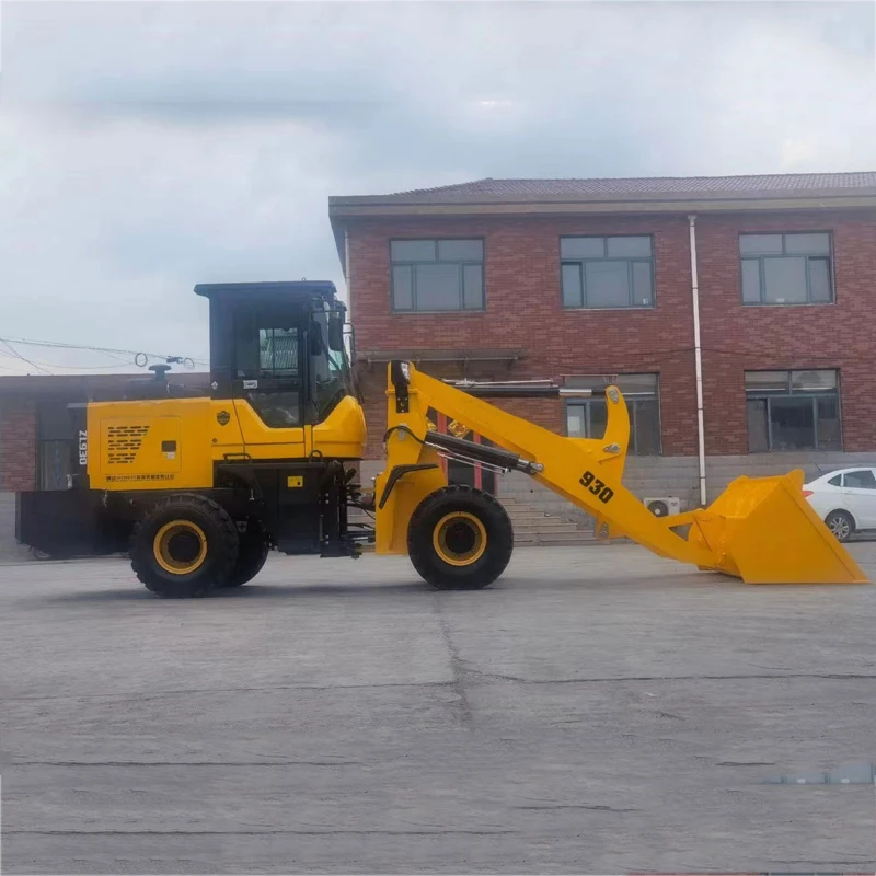 Super-Above Wheel Loader Construction Machinery 2ton 3 Ton 4 Ton 5 Ton Front End Loader with Log Grapple Fork Various Attachment