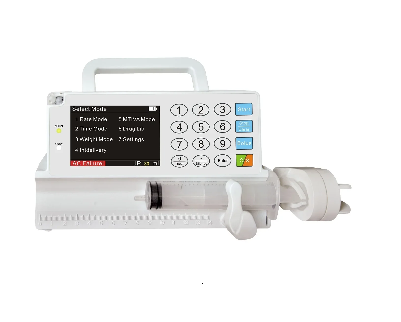 MT MEDICAL Hospital Medical Single Channel Infusion Pump Price Portable Channel Veterinary Syringe Infusion Pump