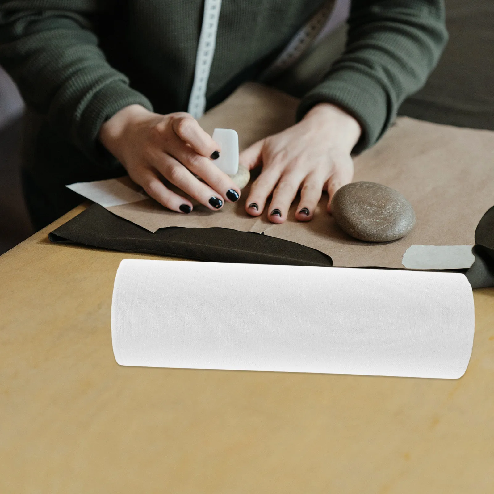 

Fusible Interfacing for Sewing Non Woven Iron on Adhesive Fabric Material Apparel Craft Tote DIY Home Sewing Supplies