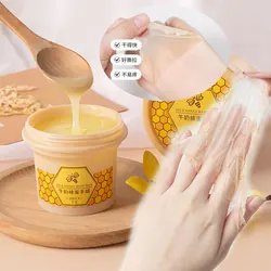 LAIKOU Exfoliating Hand Wax Milk Honey Hand Wax Moisturizing and Hand Care Products