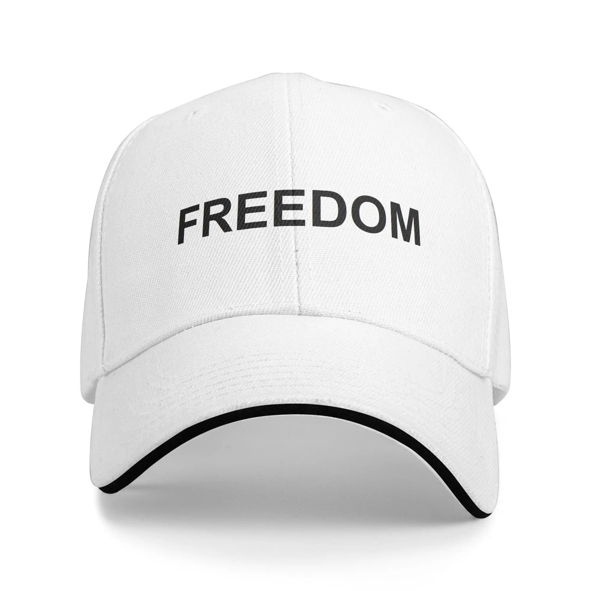 Charlie kirk freedom Casual Baseball Cap  Outdoor Sports Trucker Hat Summer Adjustable Men Adult Street Style Baseball Caps