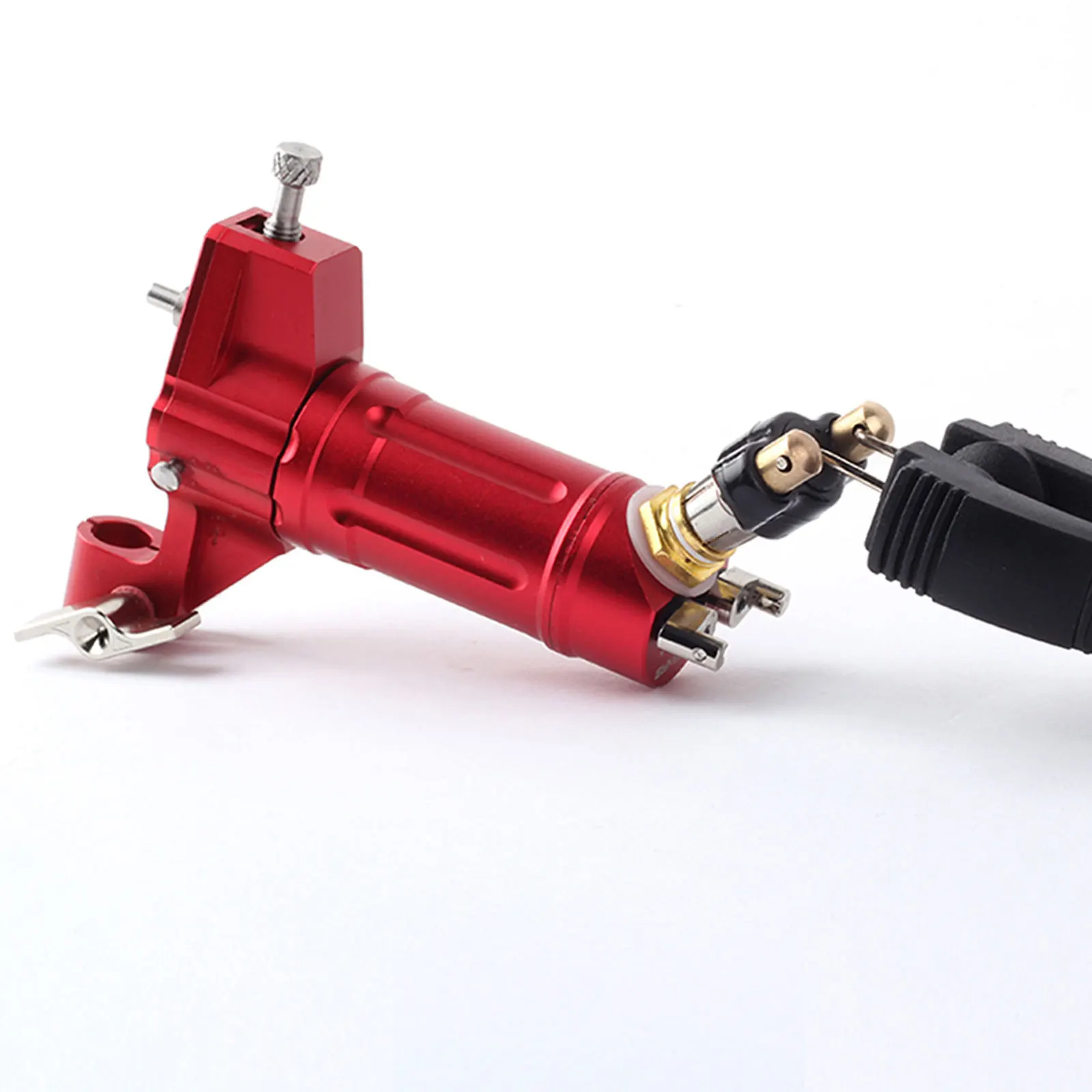 

Компактная головка для преобразования шнура с зажимом. Прочный материал из сплава. Простой в использовании. Инструменты не требуется. Интерфейс. Преобразование обычного шнура. Черный.