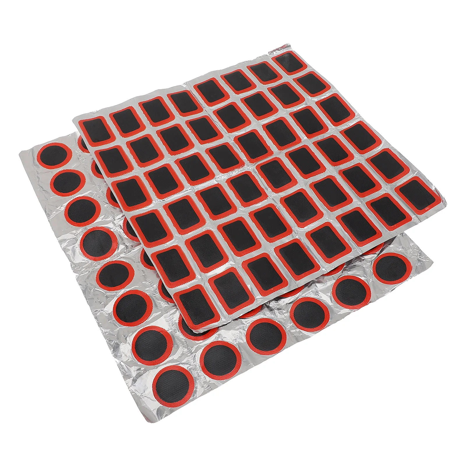 

192 Pcs Bicycle Tire Patch Kit Inner Tube Rubber Repair Parts for Cycling with Durable Material Suitable Mountain Road Bikes