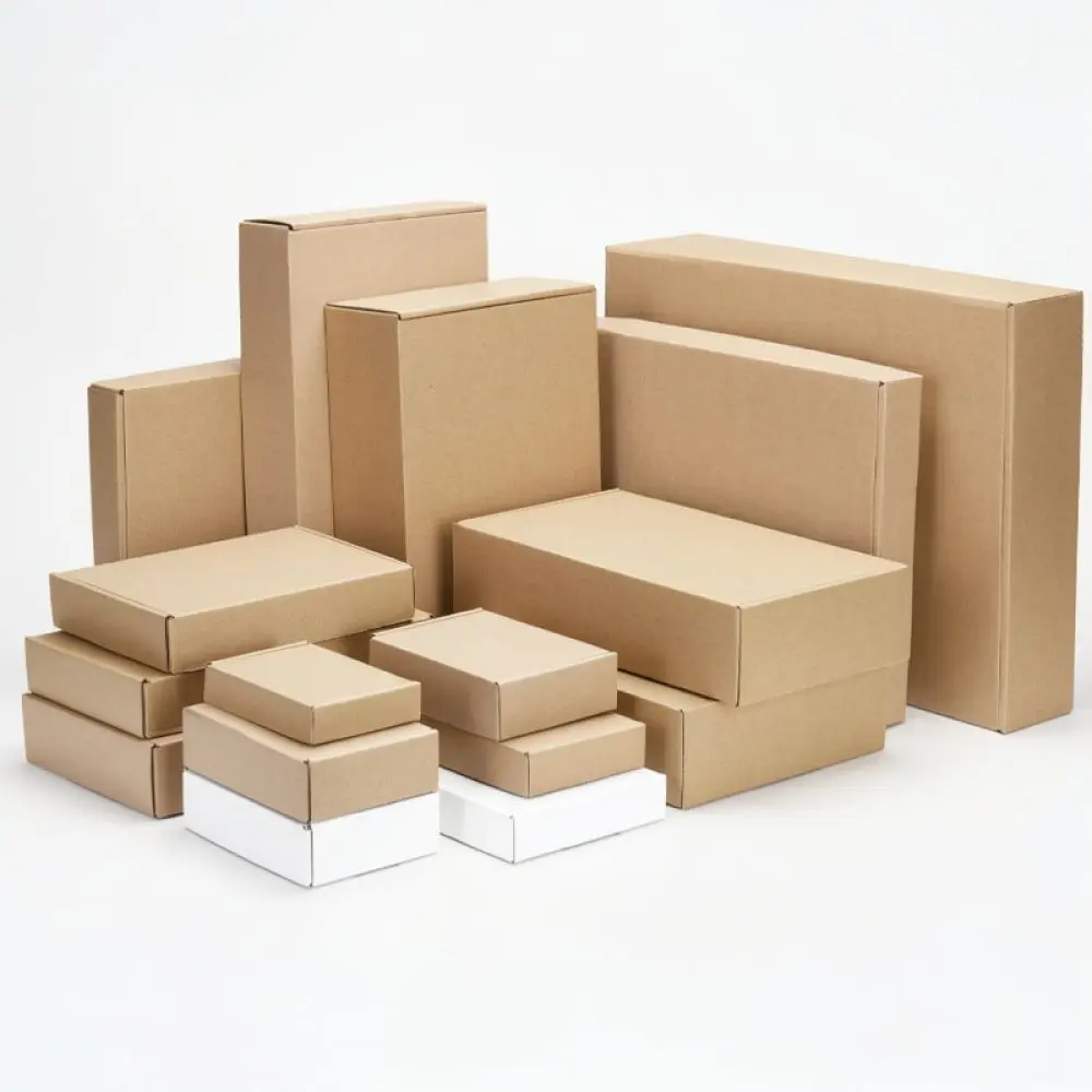 Strong Corrugated Parcel Mailer Carton For CHUANYUE Shipping Box Foldable Packaging Case Storage Container Rigid