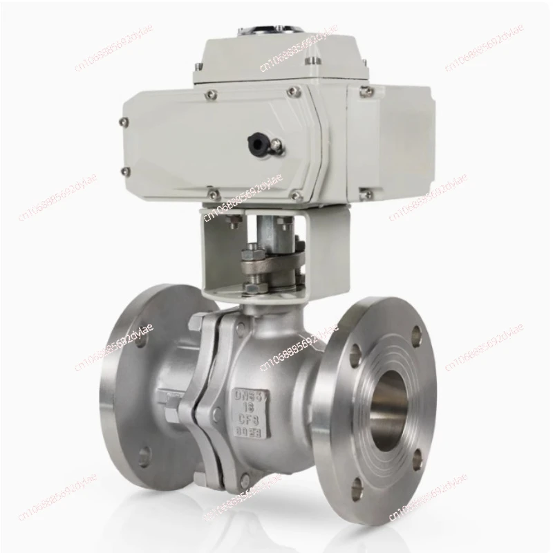 Stainless steel electric flange ball valve Q941F-16P high temperature resistant high pressure steam explosion-proof regulation