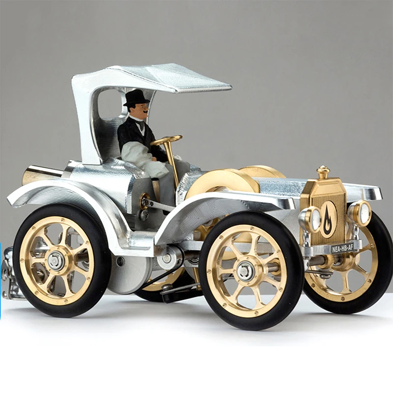 Stirling Classic Cars Model Mini Engine Can Be Started To Assemble Metal Mechanical Toys Birthday Gift Ornaments