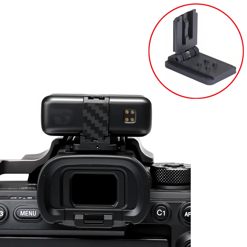 1PCS Spring Telescopic Hot Shoe Adapter Plate Universal Camera Microphone Connector Accessories for DJI MIC First Generation