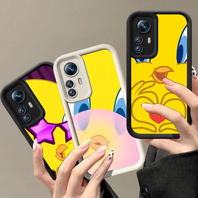 Cute Tweetys Bird Phone Case For Redmi 9A 10A 9C 10C 12C 13C 14C 4G 9i 9T K30 K50 Pro K40 Gaming A1 A2 A3