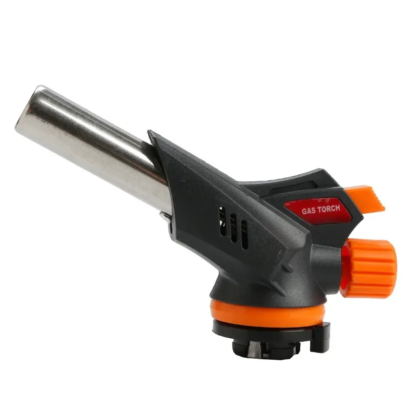 Lighters Ignition Head Adjustable Gas Torch Flame Gun with Reverse Use Kitchen Jet Blow Torch Lighter for BBQ Butane Lighter 6