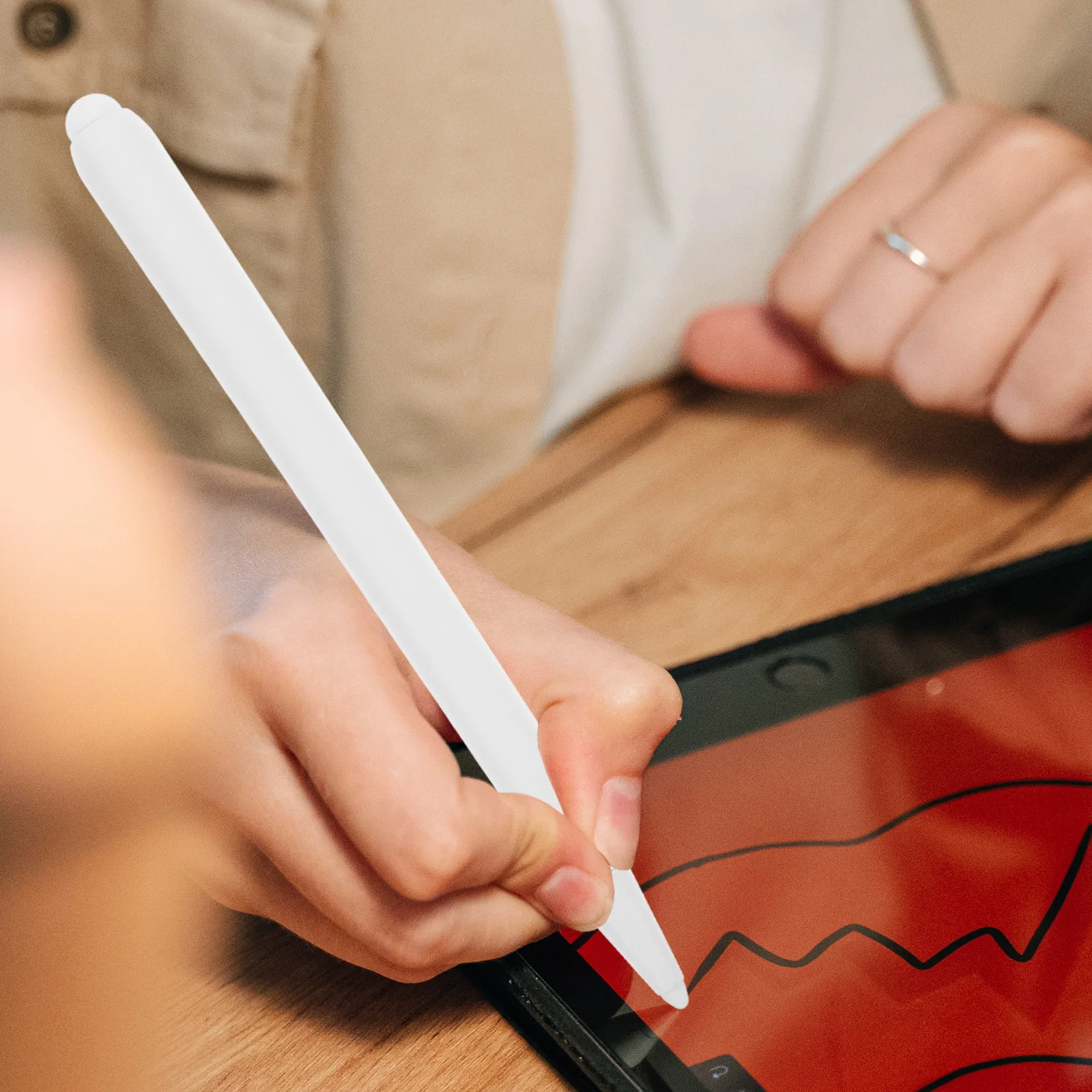 

2pcs Touch for Infrared Screen Electronic Whiteboard Dual Head Stylus Precision Writing Universal Capacitive Pen for Tablet
