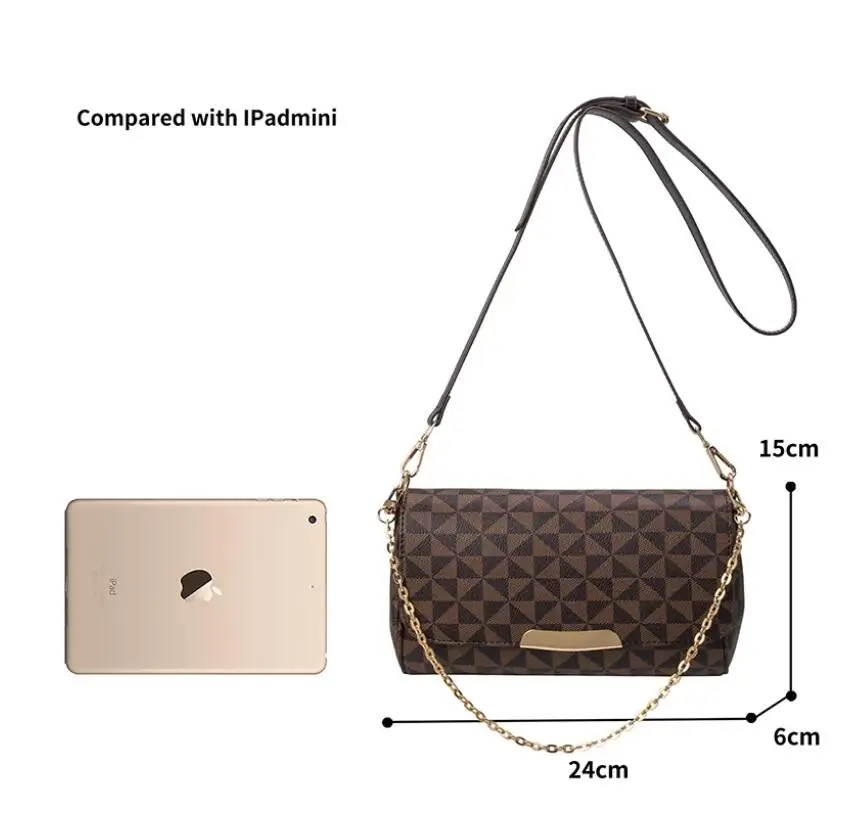 Brand Design Women Crossbody Bag Handbag Leather Tote Fahsion Designer New Messenger Handbag Clutch Zipper Chains Shoulder Bag