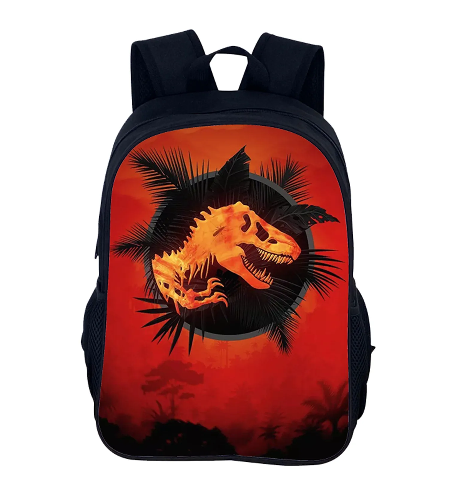 Jurassic World Unisex Children Multifunction Knapsack-Classic Durable Daypack-Large Capacity Backpack for Elementary Boys Girls