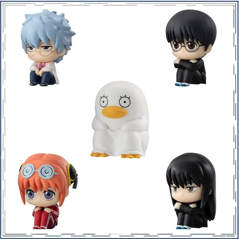

GINTAMA Kagura Sakata Ginpa Wait A Minute Modeling Character Gashapon Collection Ornament Action Figure Model Toys