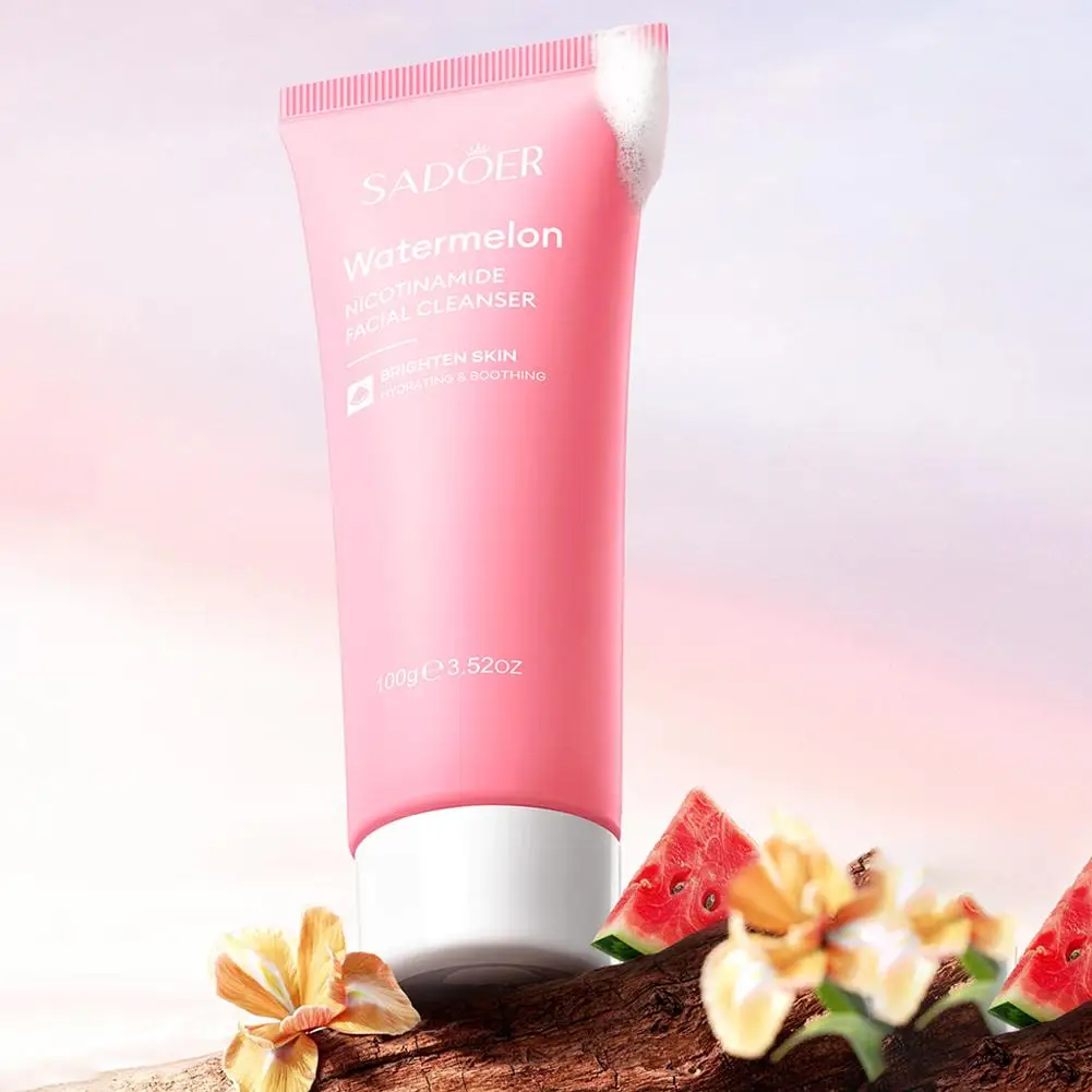 SADOER ナイアシンアミド配合 保湿＆栄養 ウォーターメロン リップバーム リップライン改善 ブライトリップカラー リップケア フェイスケア スキンケア