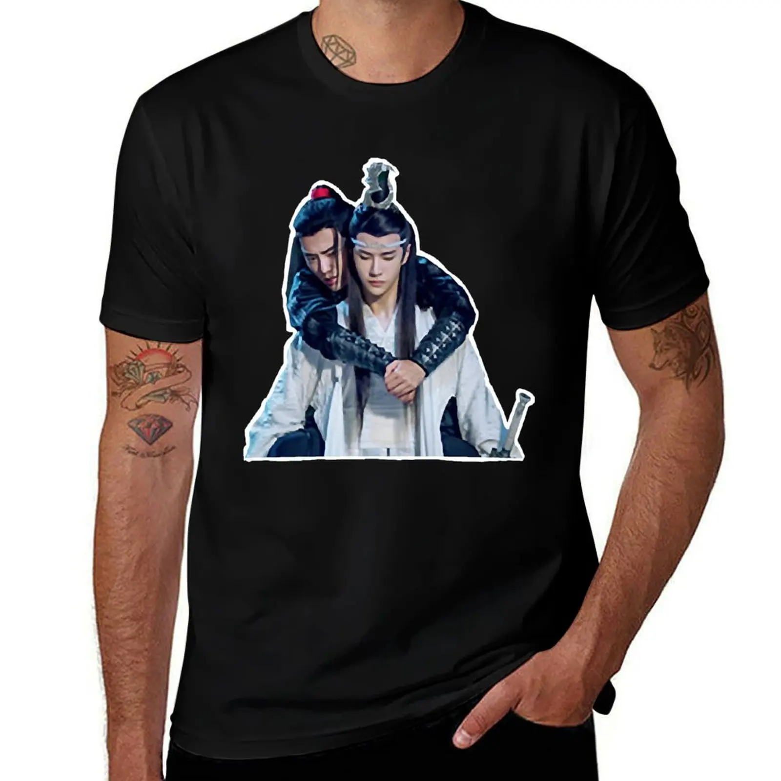 

Gifts For Men Copie De Copie De The Untamed Wu Ji Graphic For Fan T-Shirt funny costumes cotton man t-shirts outfits for men