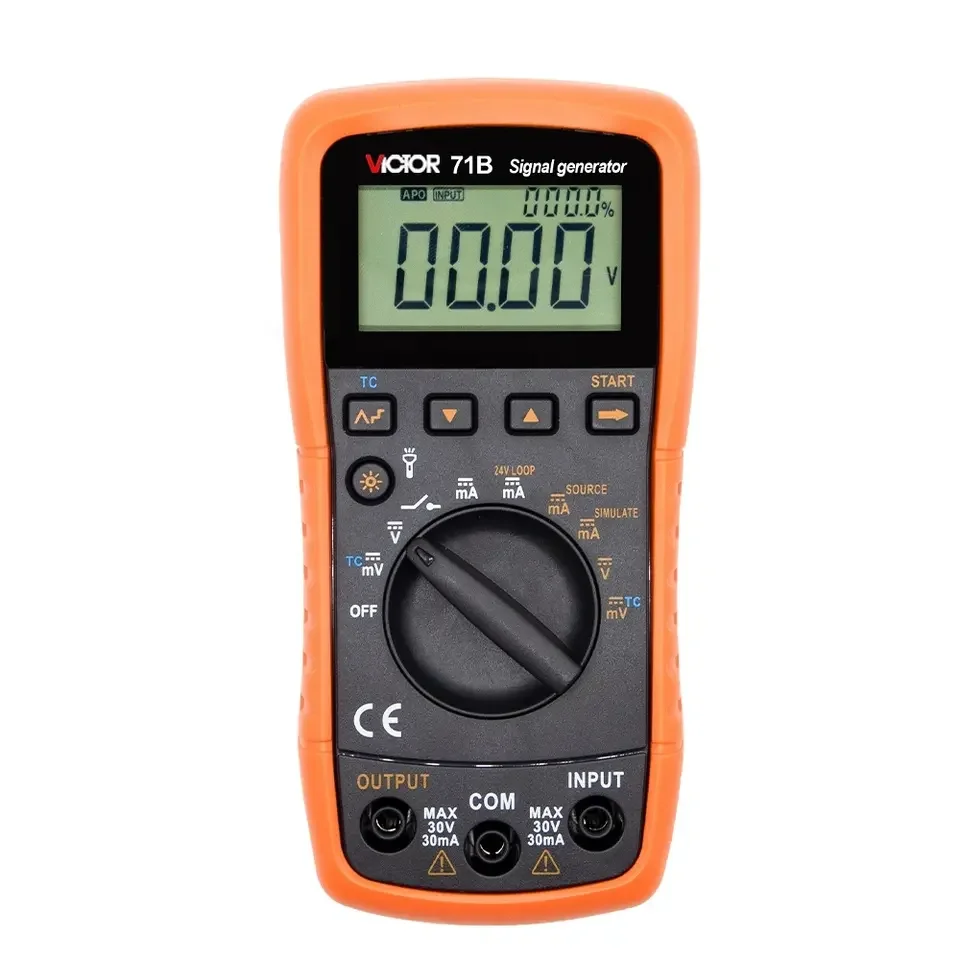 VICTOR Multi-function Calibration 71B/71A 4-20mA Signal Generator DDS Multi-function Calibration Current Voltage Signal Pressure