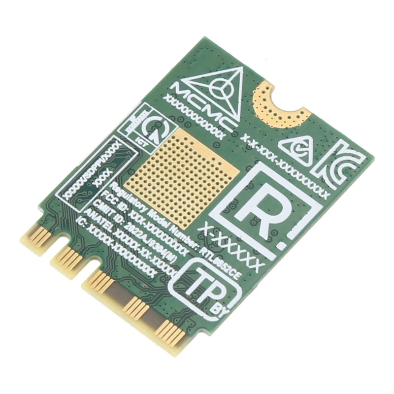 การ์ด WiFi6E TriBand 2.4/5/6Ghz Bluetoothเข้ากันได้กับ 5.3 อะแดปเตอร์ไร้สาย RTL8852CE