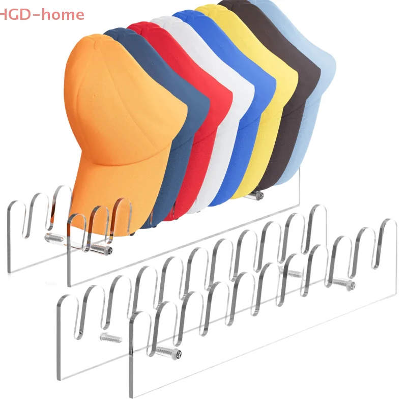 Hat Stand For Baseball Caps, Acrylic Hat Holder, Clear Hat Display, Hat Organizer, Hat Rack With Smooth And Rounded Edges