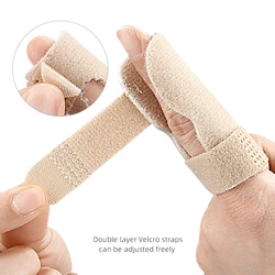 Pain Relief Trigger Finger Fixing Splint Straighten Brace Adjustable Sprain Dislocation Fracture Finger Splint Corrector Support