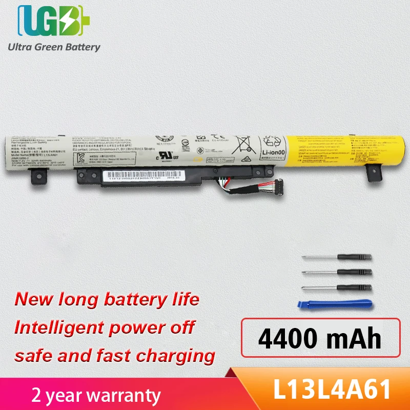 

UGB New L13L4A61 L13L4E61 L13M4A61 L13M4E61 L13S4A61 Battery For Lenovo Flex2 14 15 inch Flex 2-14 14D 15D L13M4AE61