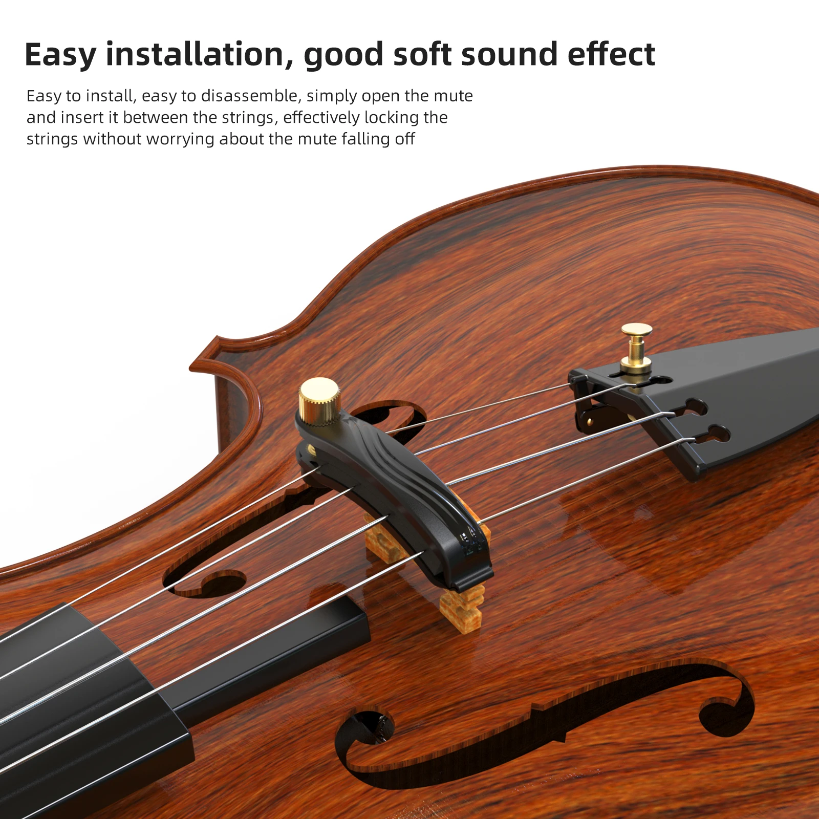 IRIN Violin Mute Practice Erhu Mute Violino Practice Accessories for Violin Erhu Musical Instrument Accessories