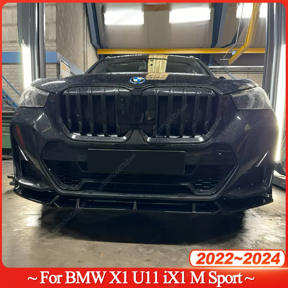 

Передний бампер, сплиттер, спойлер, диффузор для BMW X1 iX1 U11 Performance Style X1 30e 25i 20i 23i ix1 2022-2024, обвесы, тюнинг