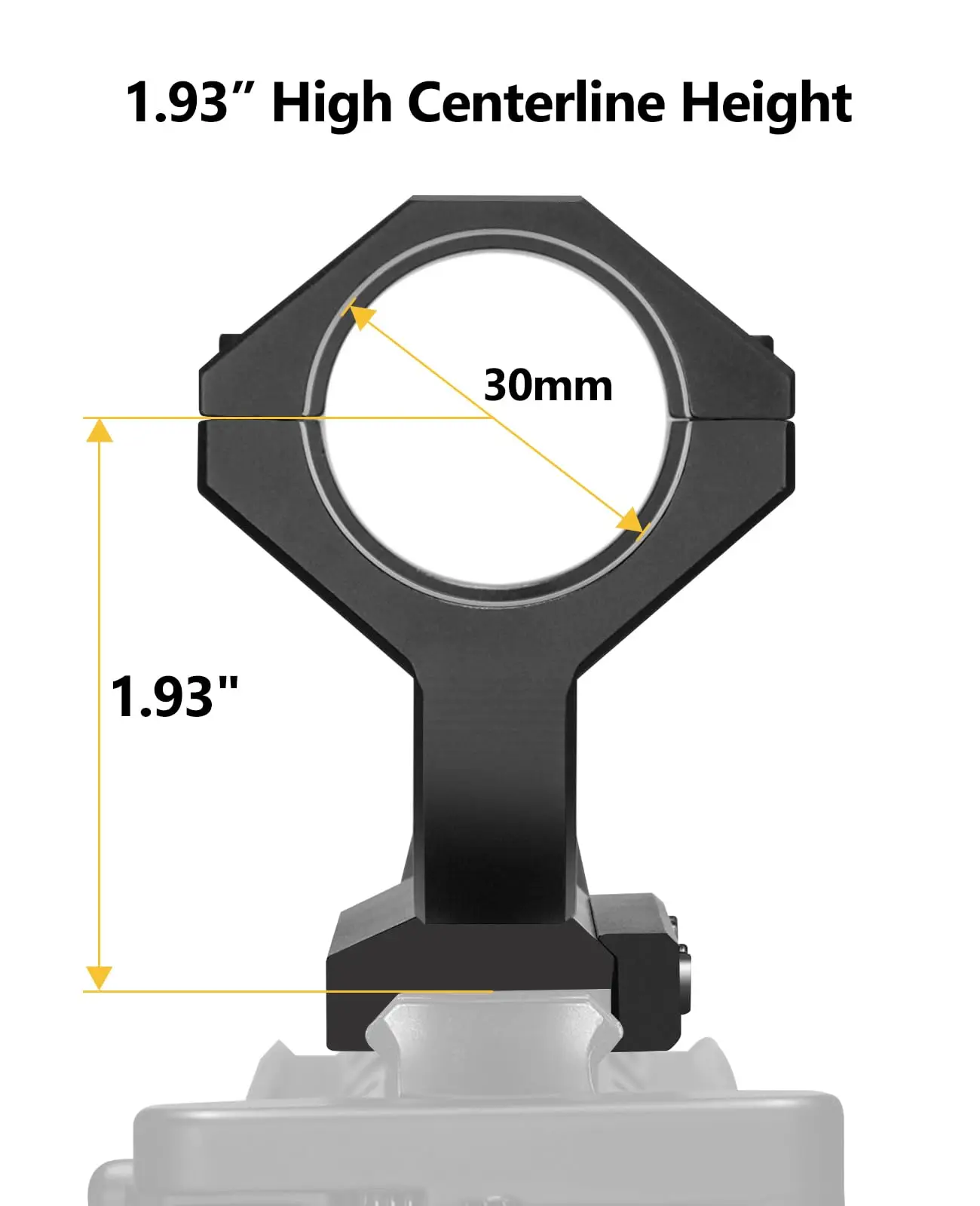 CVLIFE Cantilever Scope Mounts 1.93
