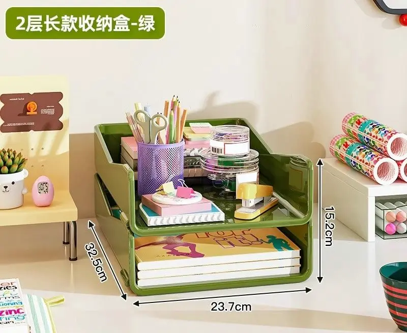 

1pcs Desktop Books, Standing Bookshelves, Book Storage, Office Dormitory Desk, Document Storage Rack, Sorting Box, Partition