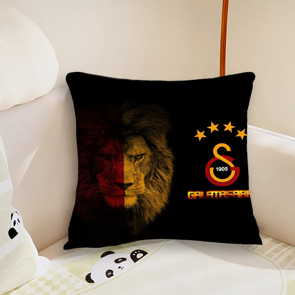 Cool G-Galatasaray Pillow Case Living Room Sofa Cushion Cover Suitable For Home Bedroom Room Decoration