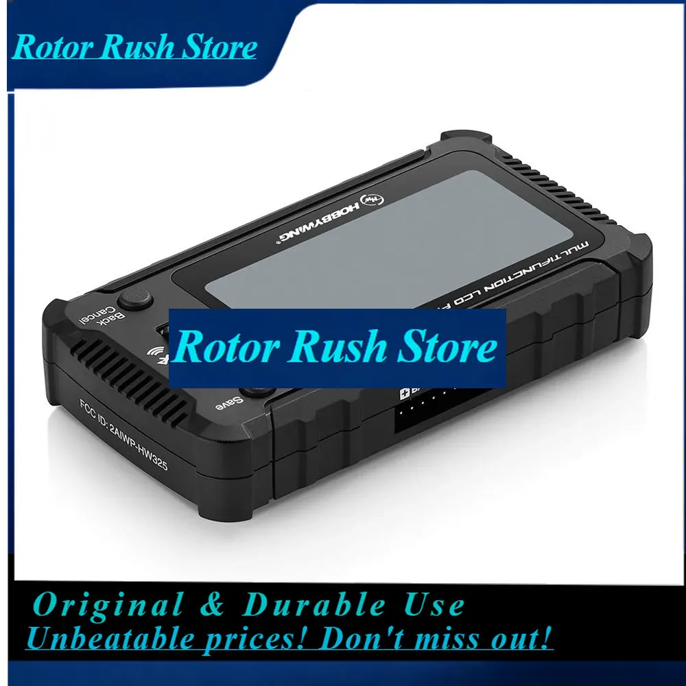 RoRuSHobbywing Multifunction LCD Program Box Pro OTA Parameter/ Firmware Update 1-8S Battery For PLATINUM XERUN EZRUN Seaking Pr