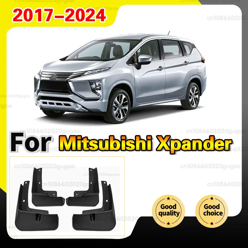 Flaps Guard Splash Flap Mudguards Car Accessories For Mitsubishi Xpander 2017 2018 2019 2020 2021 2022-2024 Fender Mudguard Mud