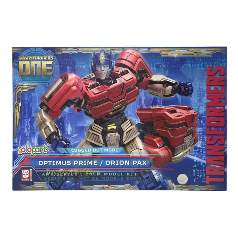 재고 있음 변압기 AMK-Optimus Prime 영화 그림 모델 애니메이션 액션 변형 로봇 장난감 인기 완벽한 선물