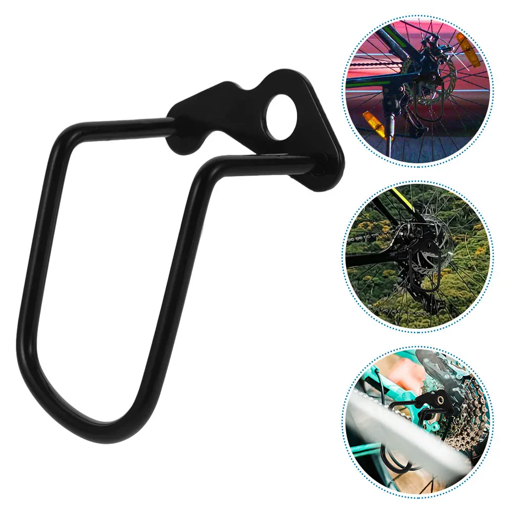 

2pcs Mountain Bike Rear Derailleur Protector Lightweight Iron Easy Install Guard For Electric Bicycle Derailleur