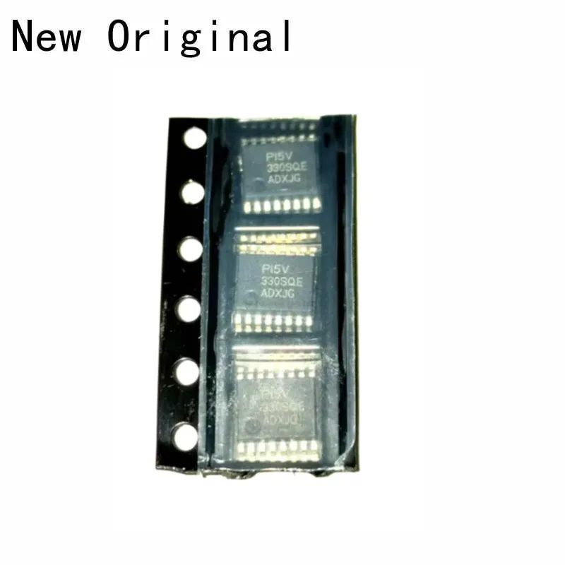 

PI5V330SQE PI5V330SQEX PI5V3305QE QSOP16 New and Original Low On-Resistance Wideband/Video Quad 2-Channel Mux/DeMux